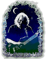 Grateful Dead - Jerry Garcia Under the Moon Sticker