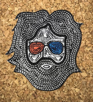 Jerry Garcia - Psychedelic Shades Iron On Patch