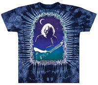 Jerry García - Camiseta teñida anudada de Jerry Under The Moon
