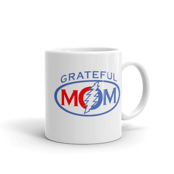 Grateful Dead - Grateful Mom Coffee Mug Mugs Gratefuldeadshop.com 11oz 