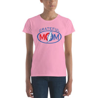 Grateful Dead - Grateful Mom Women's Short Sleeve T-Shirt Shirts & Tops Gratefuldeadshop.com CharityPink S 