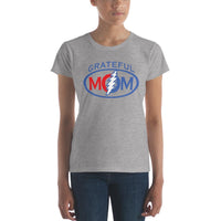 Grateful Dead - Grateful Mom Women's Short Sleeve T-Shirt Shirts & Tops Gratefuldeadshop.com Heather Grey S 