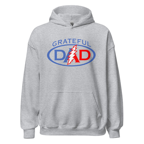 Grateful Dead - Sudadera con capucha para papá agradecido